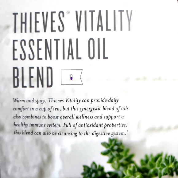 Thieves Vitality 5ml Essential Oil Sealed Nwt - Picture 2 of 7